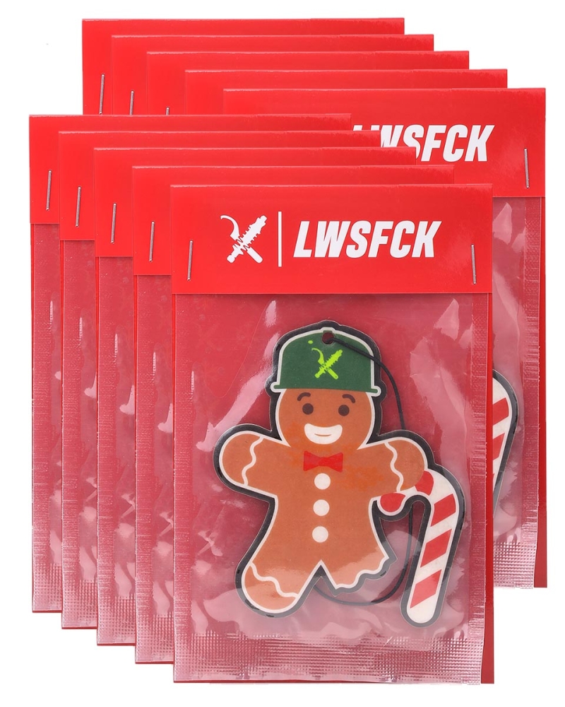 LWSFCK® Gingy Air Freshener 10er Pack